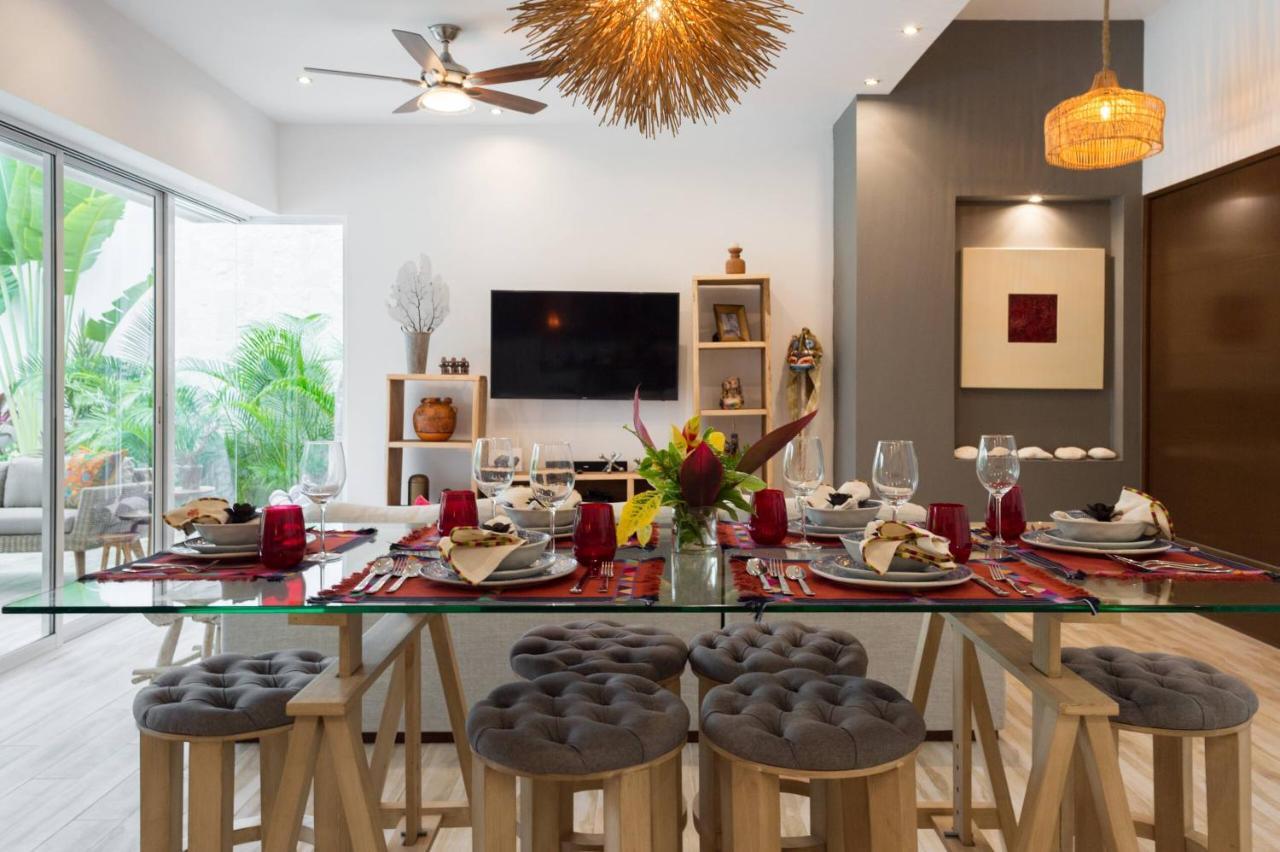 Chic & Mexican Villa, A True Oasis Pool, Security Tulum Esterno foto