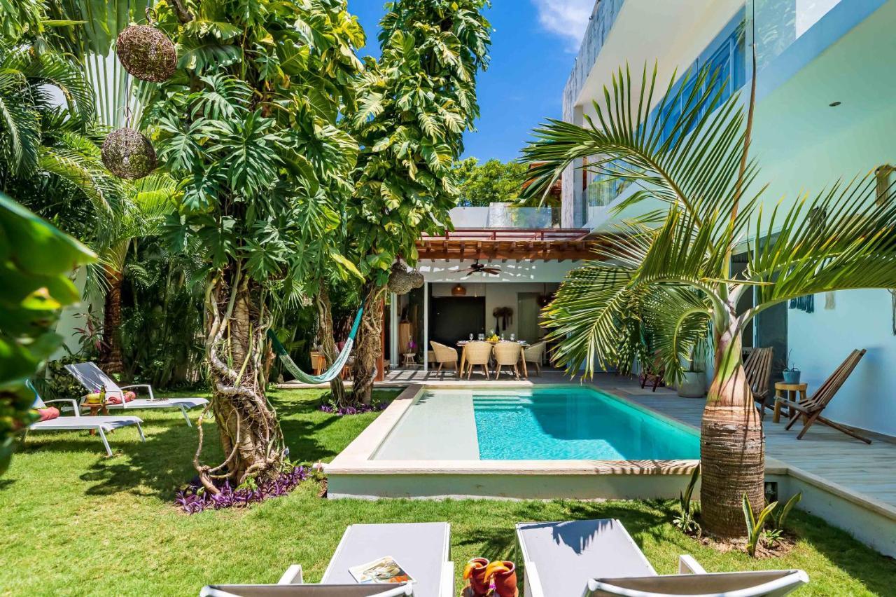Chic & Mexican Villa, A True Oasis Pool, Security Tulum Esterno foto
