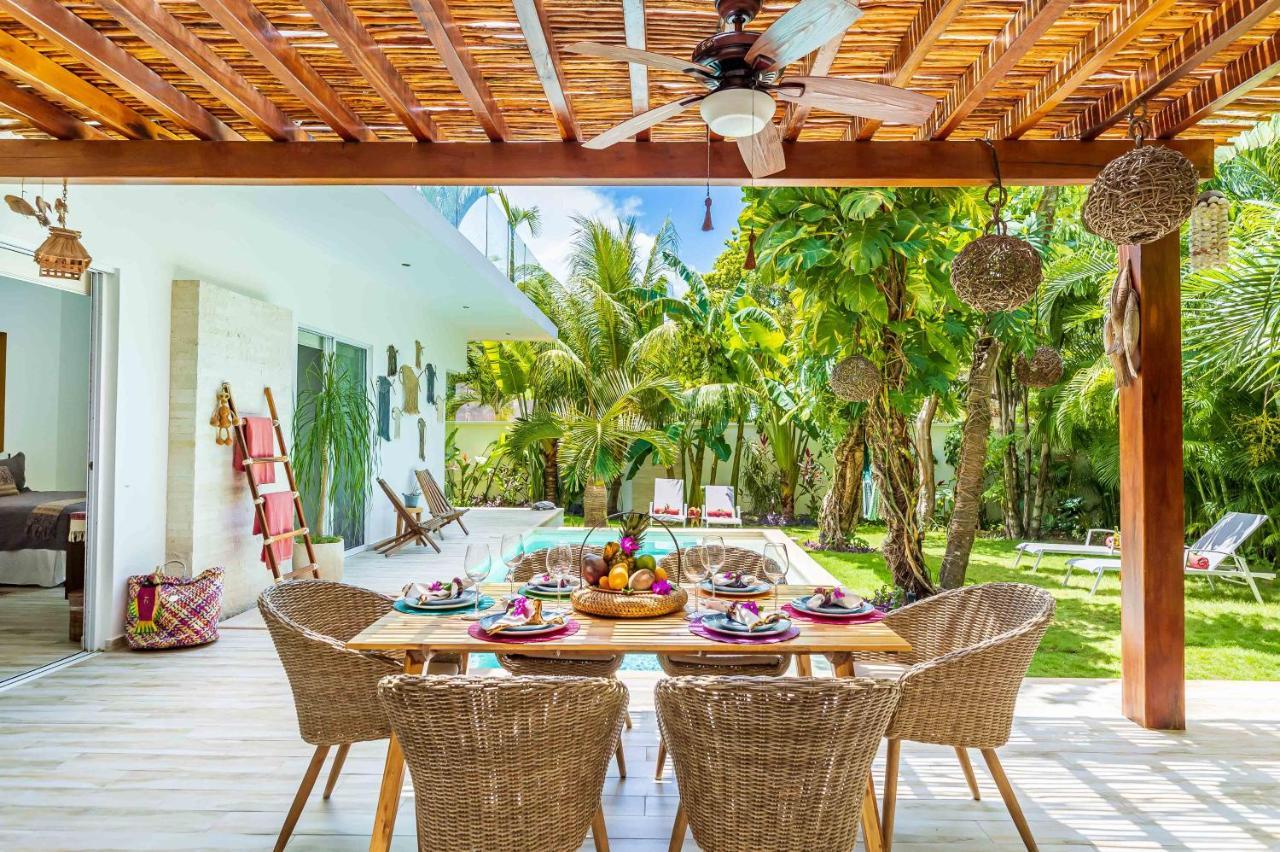 Chic & Mexican Villa, A True Oasis Pool, Security Tulum Esterno foto